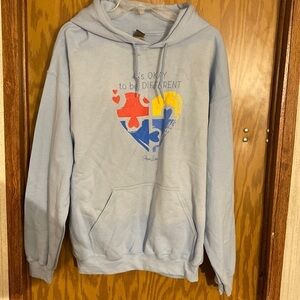 Piper Lou Graphic Hooded Sweatshirt size Large (BU)